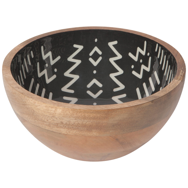 Ziggy Mango Wood Serving Bowl