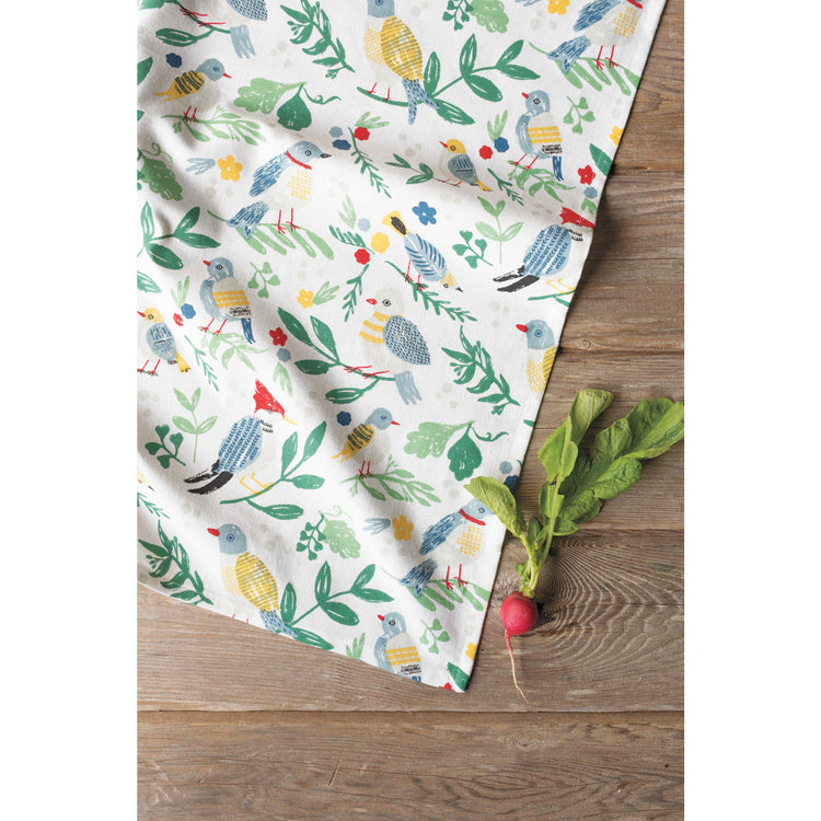 Flock Together Cotton Dishtowel