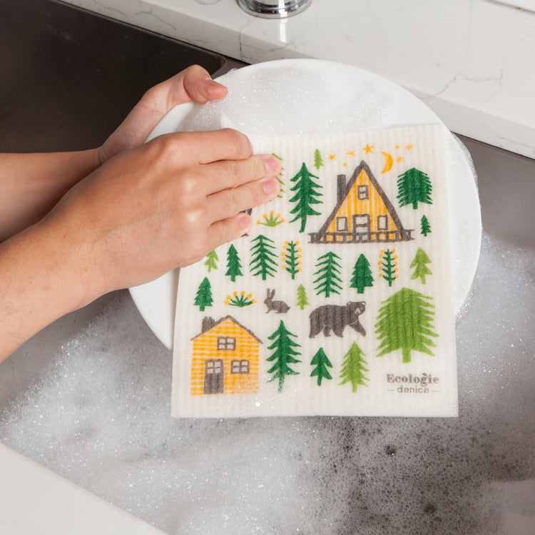 Wild Life Swedish Dishcloth