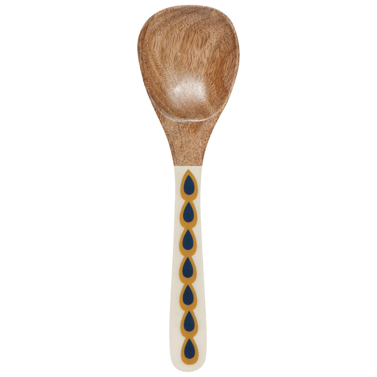 Flight Of Fancy Mango Wood Salad Servers Set of 2