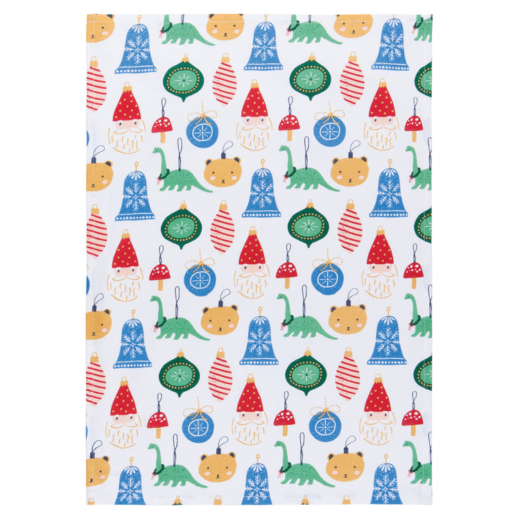 Christmas Charms Dishtowels Set of 20 with Counter Display Unit