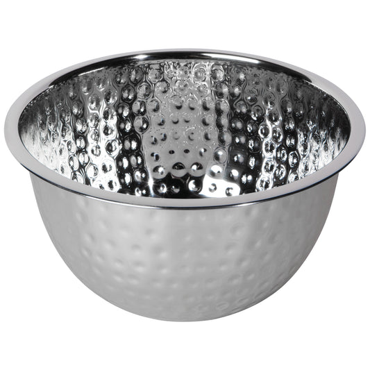 Hammer Dots Steel Mixing Bowl Medium