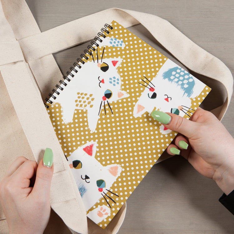 Meow Meow Ring Bound Notebook