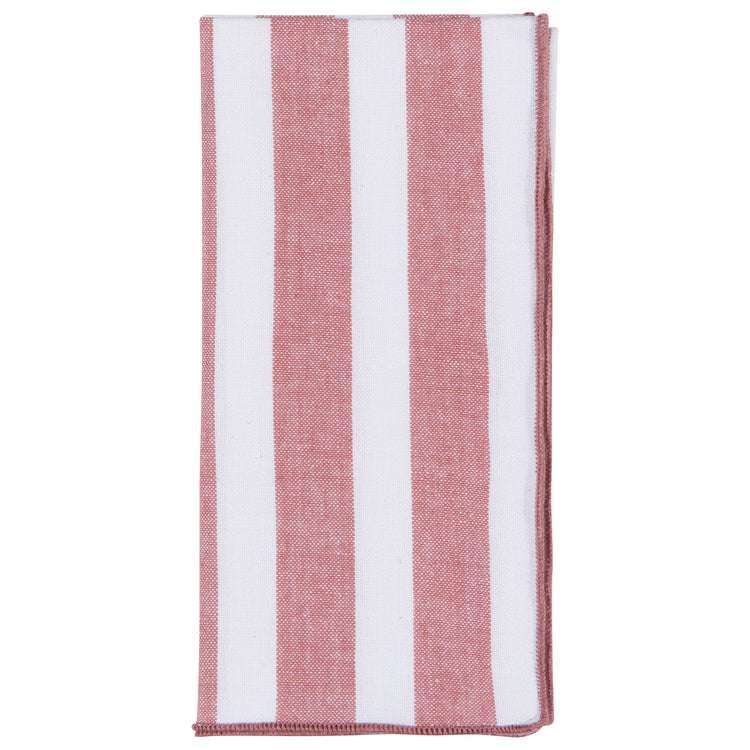 Canyon Rose Caban Stripe Napkins Set of 4