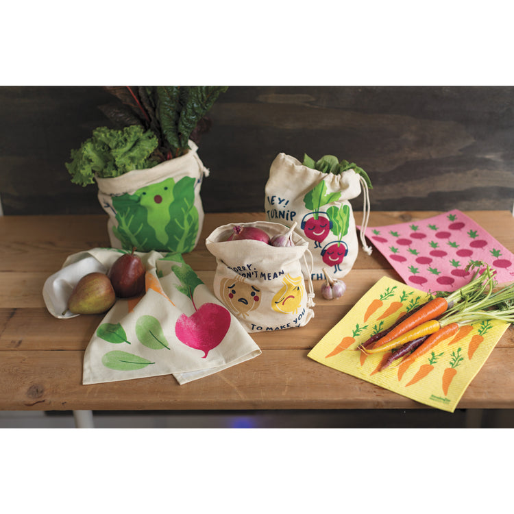 Carrots Swedish Sponge Towel