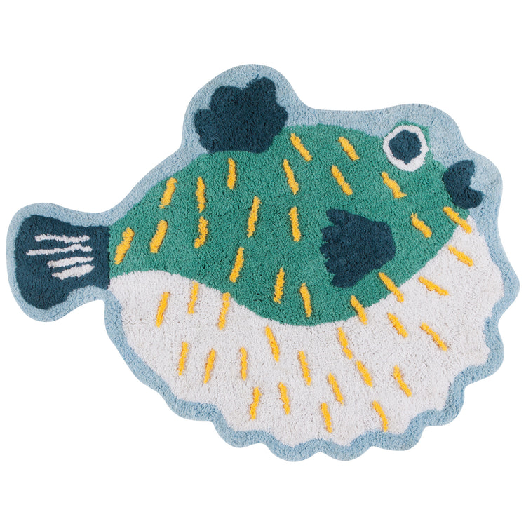 Under The Sea Shaped Bathmat