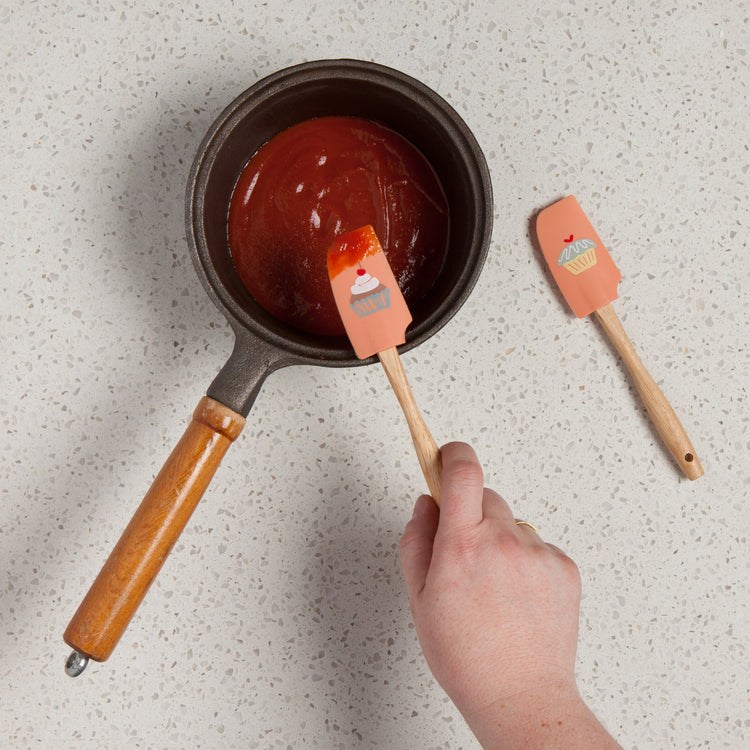 Cake Walk Mini Silicone Spatula Set of 2
