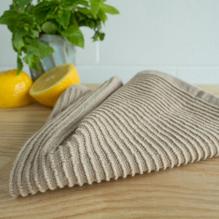 Ripple Sandstone Dishcloths Set of 2