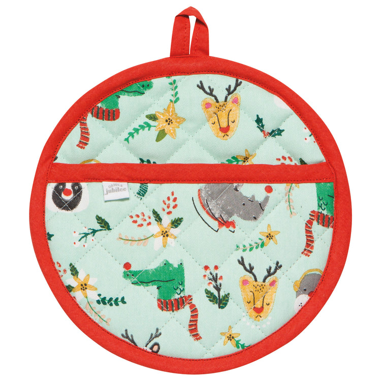 Rudolph Imposter Shaped Potholder