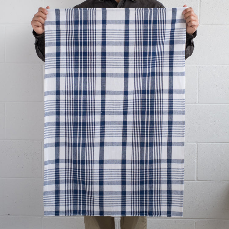 Jumbo indigo Dishtowels Set of 3