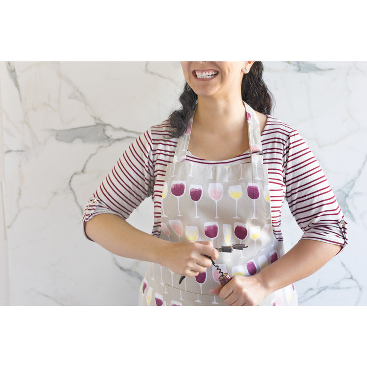 Wine Tasting Chef's Cotton Apron