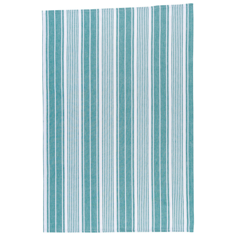 Jumbo Peacock Green Dishtowels Set of 3