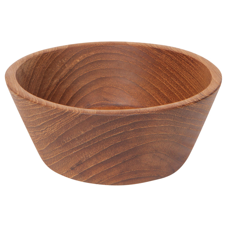Teak Wood Pinch Bowls Set of 3