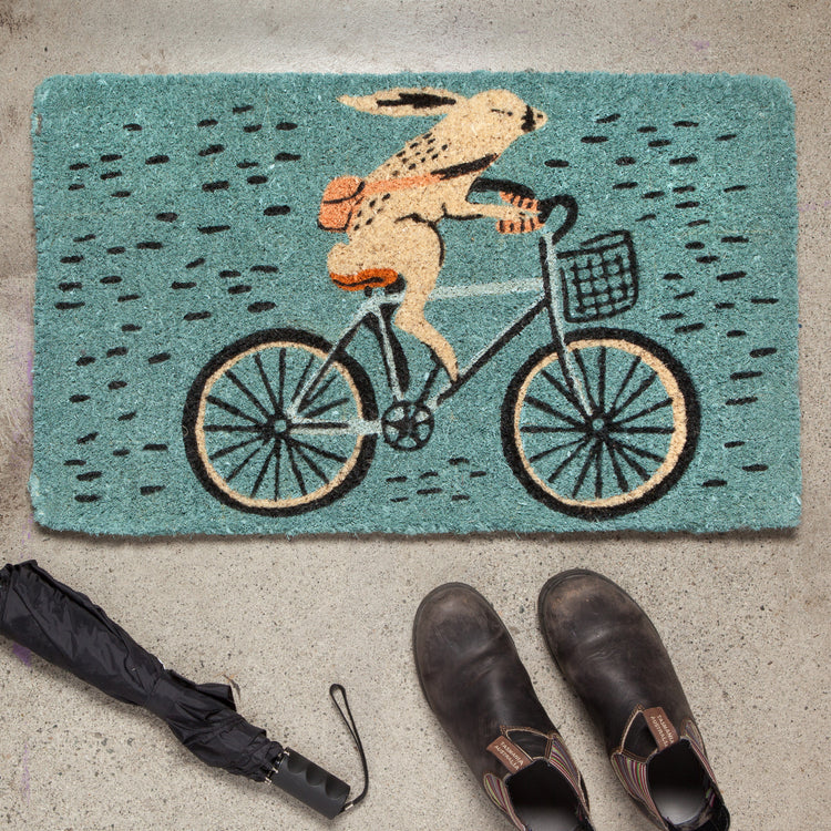 Wild Riders Coir Printed Doormat