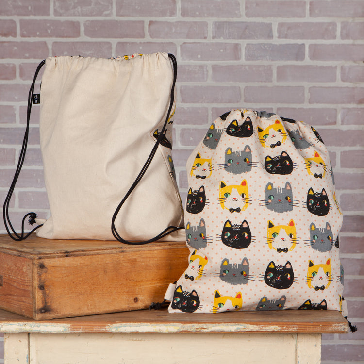 Meow Meow Cinch Backpack