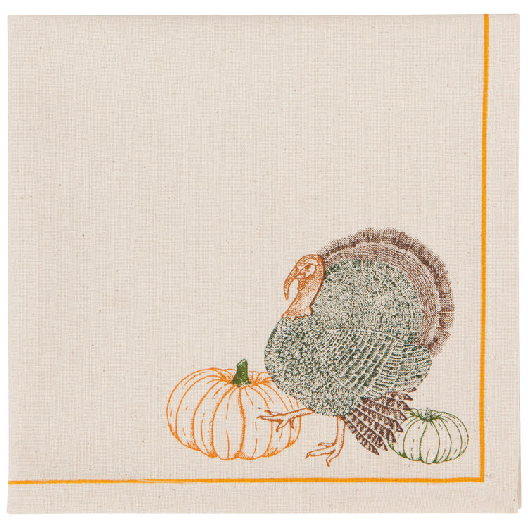 Cornucopia Printed Napkins Set of 4