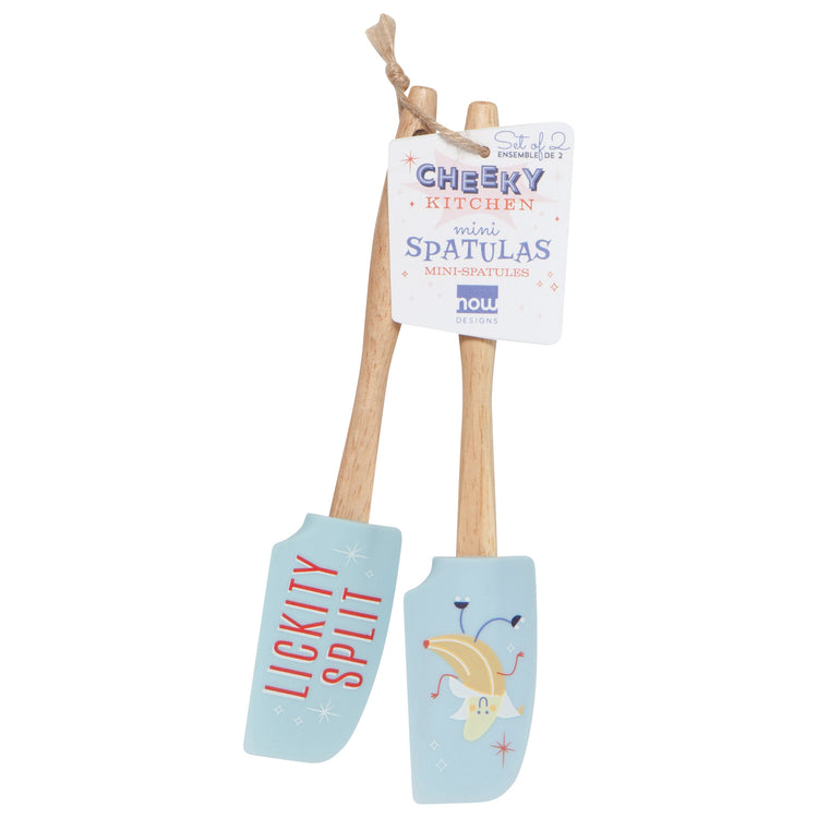 Banana Mini Silicone Spatula Set of 2