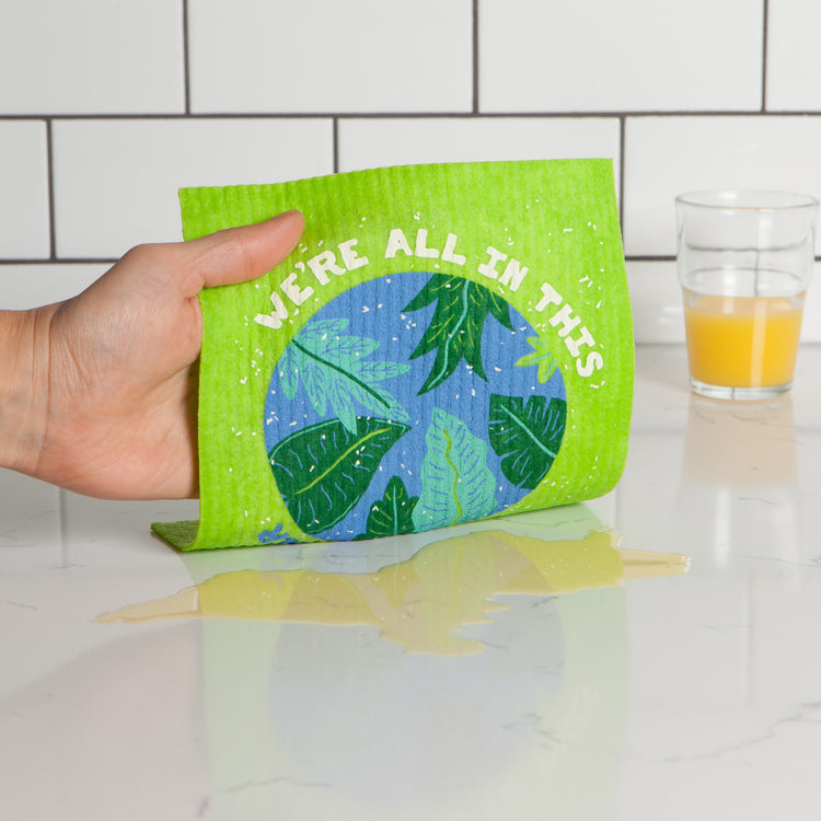 In This Together Swedish Sponge Cloth