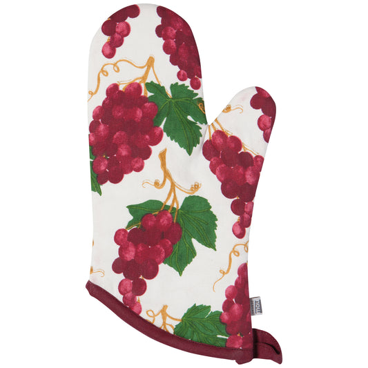 Grapes Quilted Oven Mitt