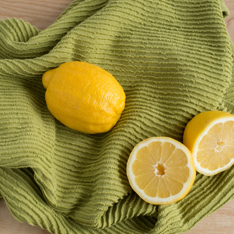 Ripple Cactus Green Dishtowel