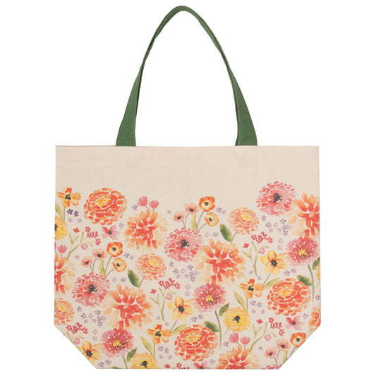 Cottage Floral Tote Bag