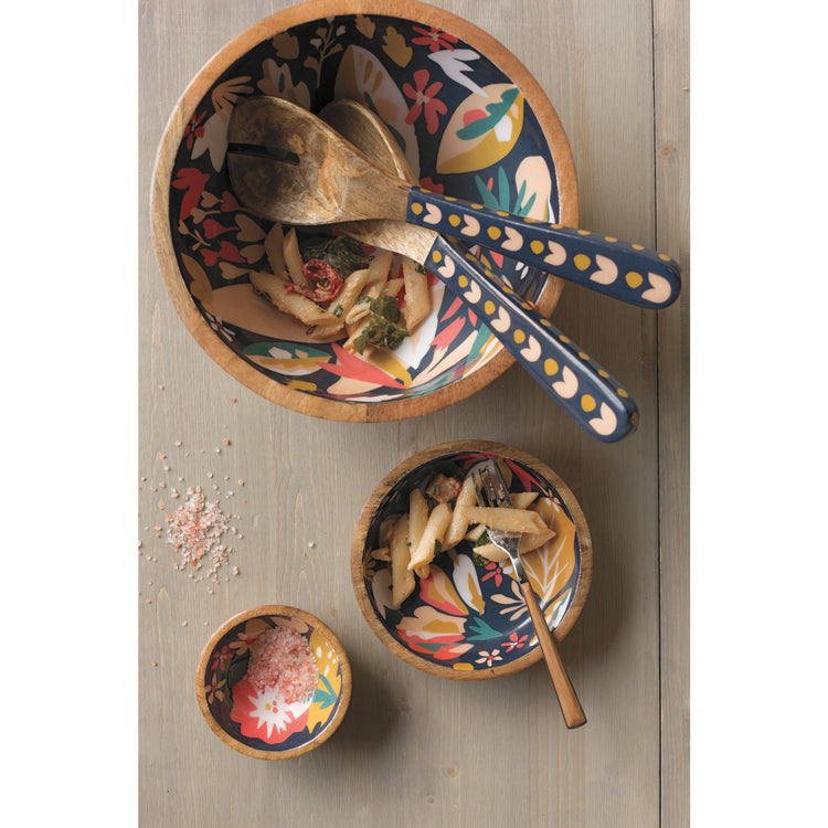 Superbloom Mango Wood Mini Bowl