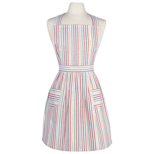 North Pole Stripe Cotton Chef Apron