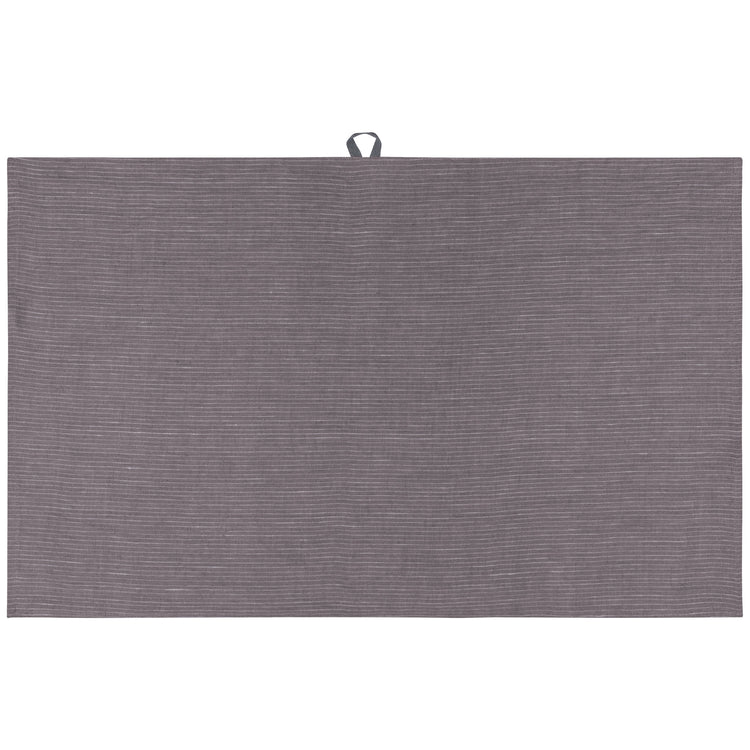Shadow Pinstripe Linen Dishtowel