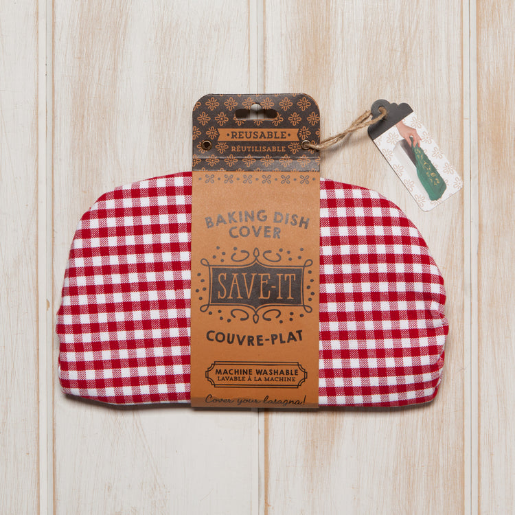 Gingham Baking Dish Cover