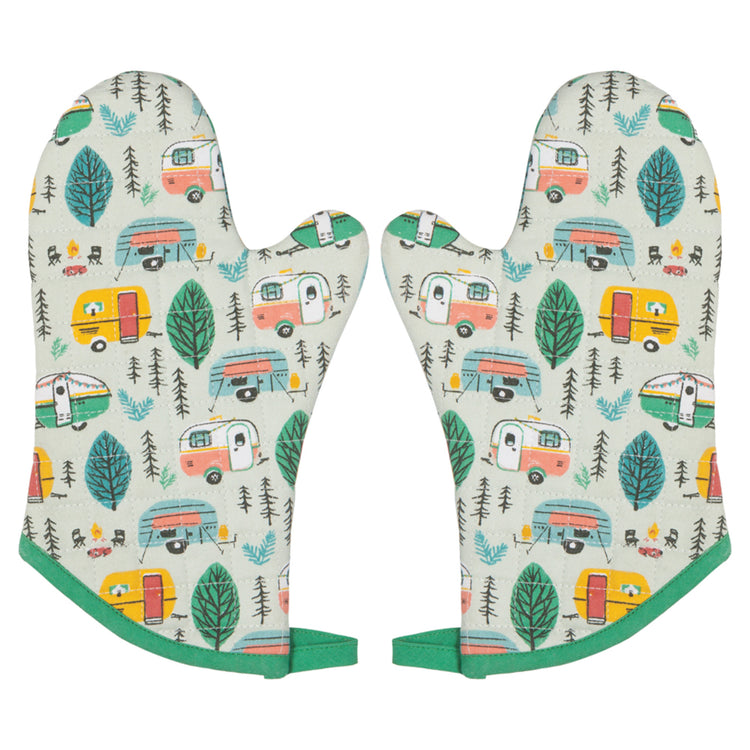 Happy Camper Chef Oven Mitt