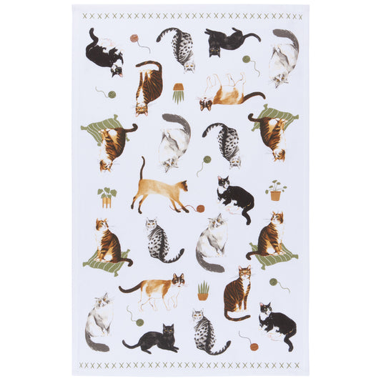 Cat Collective Dishtowel