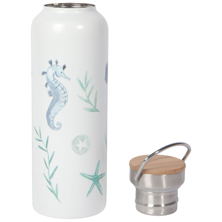 Coastal Treasures Stainless Steel Water Bottle