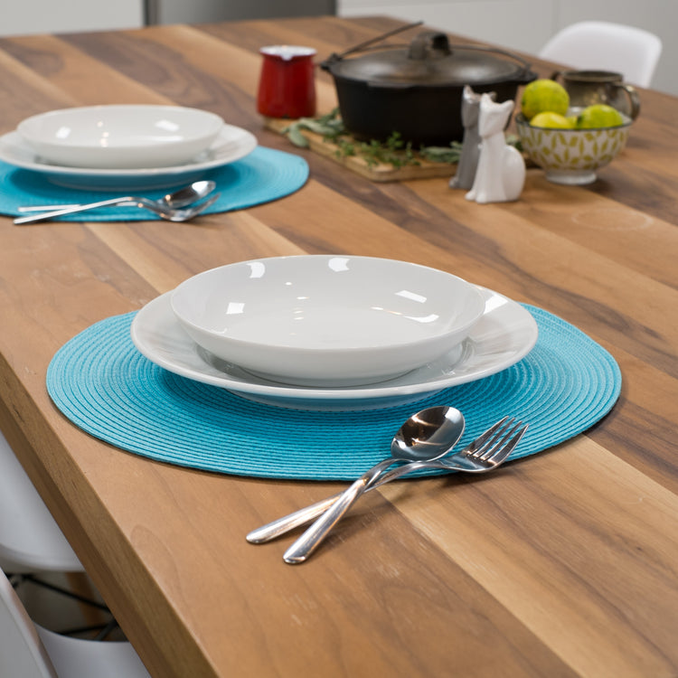 Disko Turquoise Round Placemat
