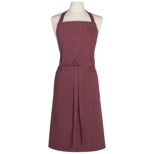 Wine Stonewash Apron
