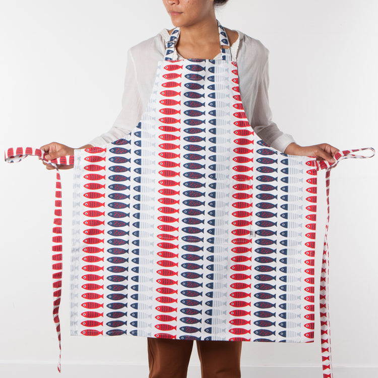 Little Fish Chef's Cotton Apron