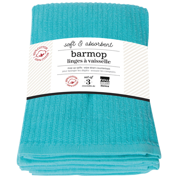Barmop Bali Blue Dishtowel Set of 3