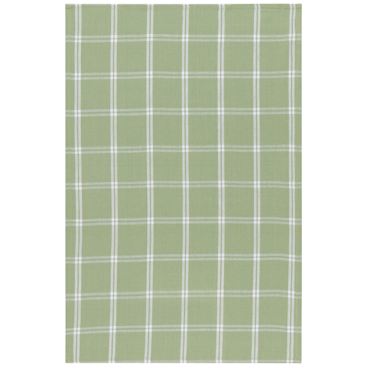 Tic Tac Toe Sage Green Dishtowels Set of 3