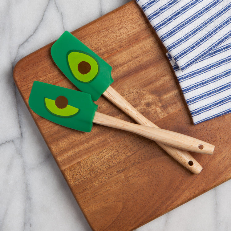 Avocados Mini Silicone Spatulas Set of 2
