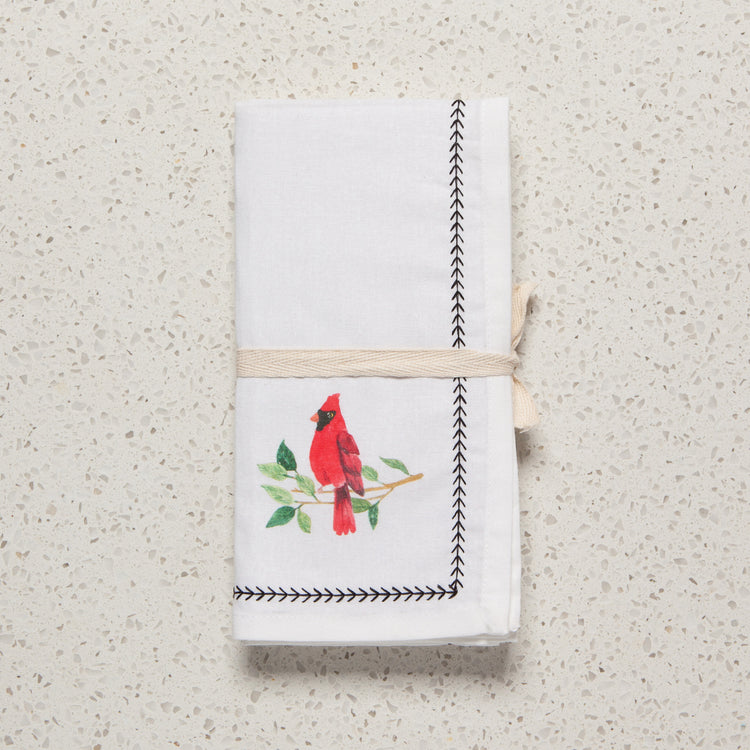 Birdsong Napkins Set of 4