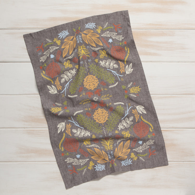 Autumn Glow Cotton Dishtowel