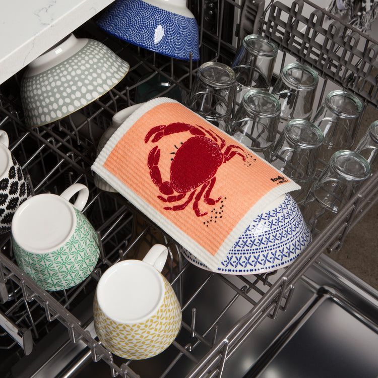 Crab Swedish Sponge Cloth