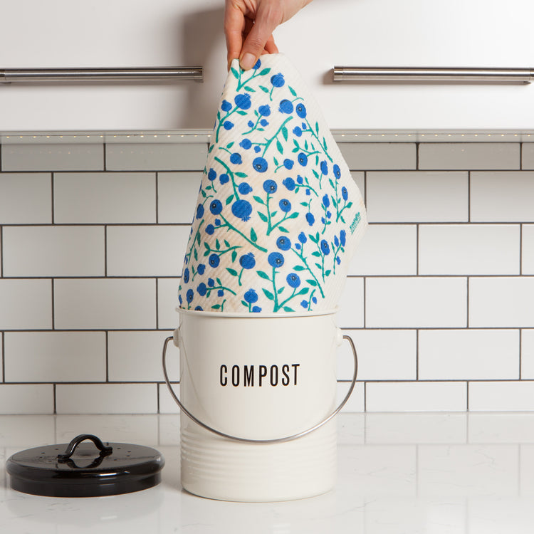 Blueberries XL Swedish Sponge Cloth