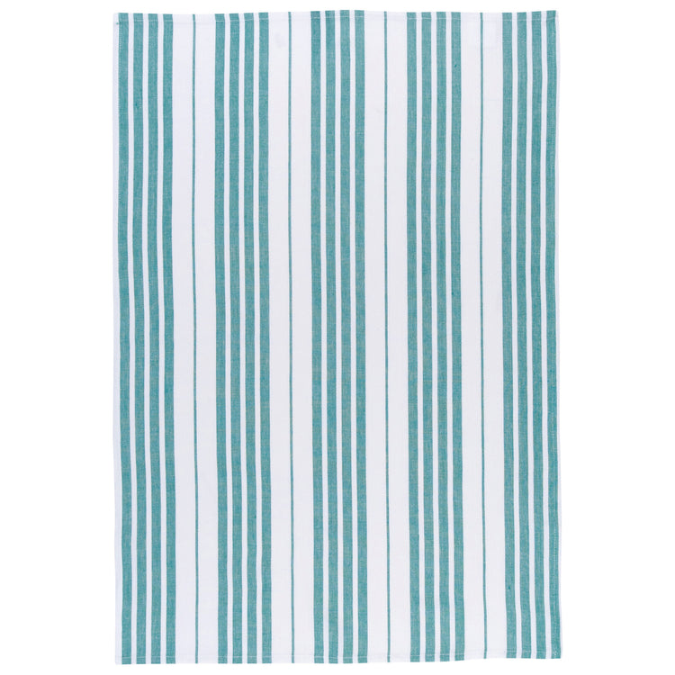 Jumbo Peacock Green Dishtowels Set of 3