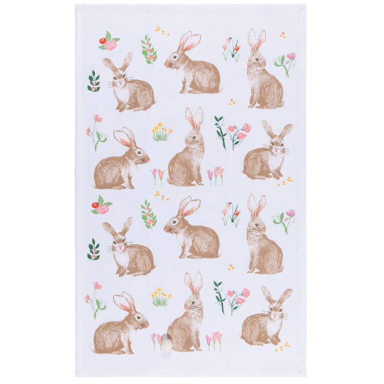 Easter Bunny Coordinated Dishtowels Set of 2