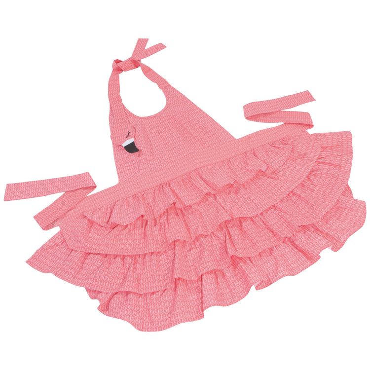 Flamingo Daydream Cotton Apron