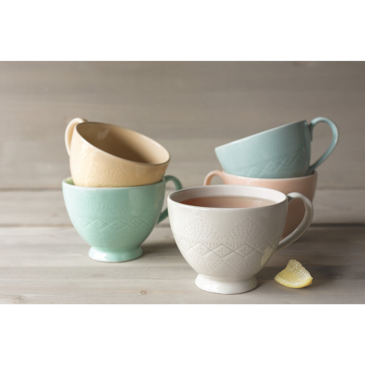 Mint Adorn Mug 16 oz