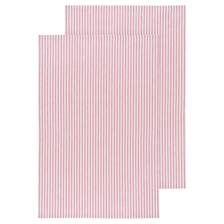 Glass Red Dishtowels Set of 2