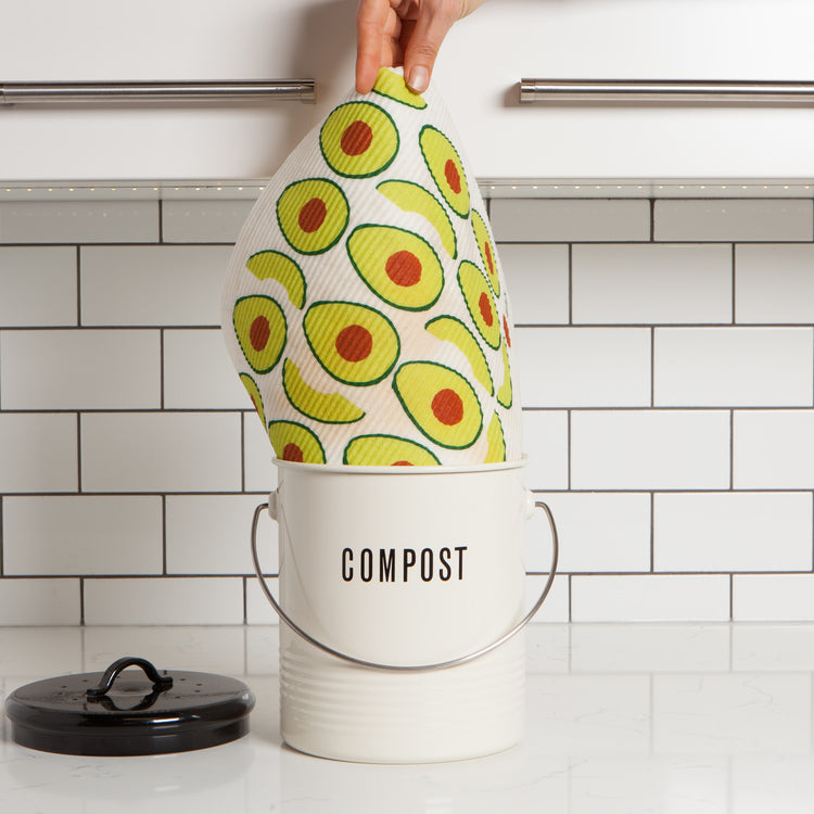 Avocados XL Swedish Sponge Cloth