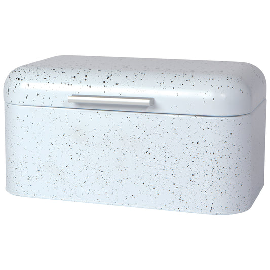White Speckle Small Bread Bin
