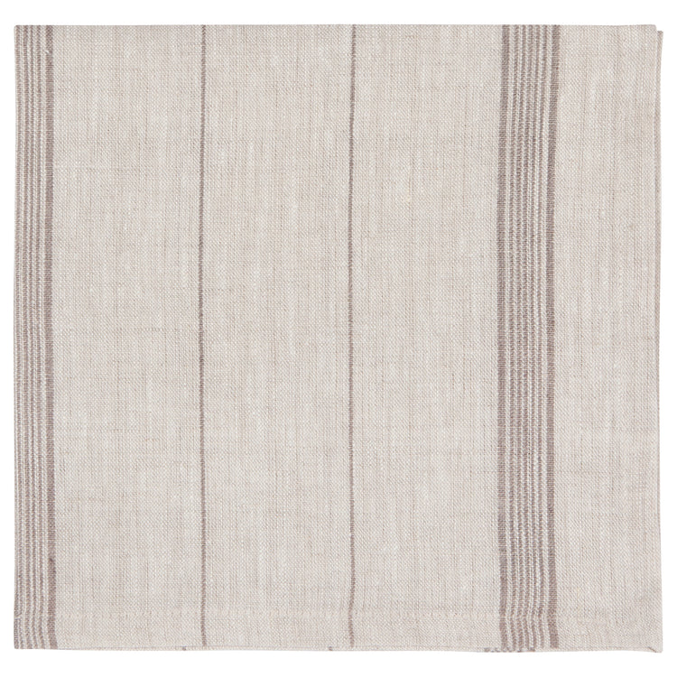 Shadow Maison Stripe Linen Napkins Set of 4